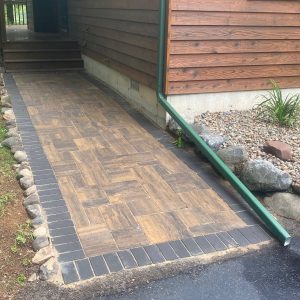 Concrete Paver Walkway