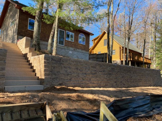 Retaining Wall Landscaping Services